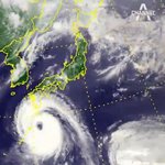 슈퍼태풍 <b>제비</b> 실검뜨기시작 기수 한국향했다