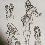 [댓글부탁해] 자기전 낙서 <b>끄적</b>