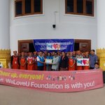 라오스 수재민을 위한 봉사활동에 나선 국제위러브유<회장 장길자>