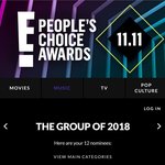 [방탄소년단] 피플 초이스 어워드에 <b>노미</b> 됐어