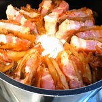 삼겁살 김치찜 만들기! <b>묵은지</b> 위에 삼겹살, 또 <b>묵은지</b> 위에 삼겹살