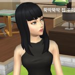 모바일<b>심즈</b> 만들어봤는데 원래 모바일은 이리 못생겼냐..