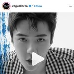 [세훈] 180910 <b>VOGUE</b> korea 인스타그램