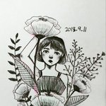 [댓글부탁해] 연필그림을 계속 그릴까 <b>색연필</b>그림으로 돌아갈까?