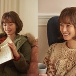 화보 비하인드에서도 빛나는 정유미 미모~