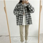 [추반] 체크셔츠 골라주면예쁘니