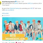 [모두드루와] 방탄 굿모닝 아메리카 출연 <b>타임</b>스퀘어 라이브함
