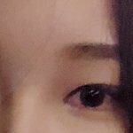 쌍커풀 라인 <b>뒤쪽</b>만 보이는거 왜그래