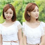 단발이 찰떡처럼 잘어울리는 윤진이~!