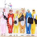 프로미스나인 동물<b>잠옷</b> 입고 출국ㅋㅋㅋ