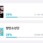 [방탄소년단] 인기상 1퍼 차