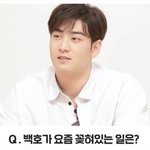 백호가 요즘 꽂혀있는 일은? (<b>ft</b>.렌)