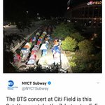 [드루와] <b>BTS</b> 뉴욕 콘서트장 앞 근황