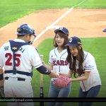 비하인드_아이즈원 잠실야구장 시구 풀영상 뜸 하트<b>주주</b>~