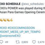 [EXO] 이번 <b>아시안</b> ㅍㄹㄹㅍ 오프닝에서 파워 나왔대ㅐㅐ