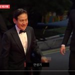 [모두드루와] 한국배우 '안성기' 님의 부국영 레드카펫 풀영상 뜸 하트<b>주자</b>~