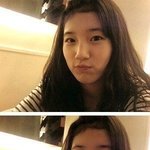 수지 <b>밋밋</b>하게 생긴거 맞잖으...?