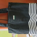[빅뱅] 공식 <b>에코</b>백에 데이지 와펜 붙였당