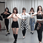 [댓글부탁해] 많이 발전한 아이즈원 사쿠라 춤실력.<b>gif</b>