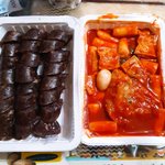 [드루와] 떡볶이 <b>순대</b> 먹는 중 ㅁㅊ개좋아ㅠㅠㅠㅠ