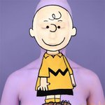 몸 <b>위에</b> 완벽하게 덮어쓴 캐릭터