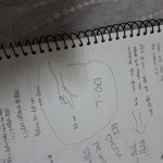 [EXO] 4년전 공책에 <b>낙서</b>한거...
