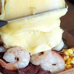 길거리 음식) 치즈폭포<b>삼합</b> _ 이태원 치즈팡야