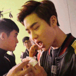 [EXO] <b>닭다리</b> 하나로 노나먹는 엑소