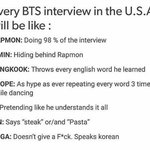 [방탄소년단] 탄이들 외국에서 인터뷰 할 때