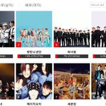 AAA (Asian Artis <b>Awards</b>) 인기상 투표 1~20위