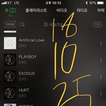 [EXO] 다른<b>노래들</b>도 순위올라가믄좋겠어서 차트에있는 엓곡들넣었는데