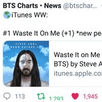 [방탄소년단] 아튠 WW 1위!!!!!!!!!