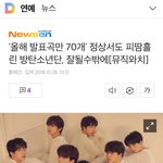 [방탄소년단] 올 해에만 70곡 발표