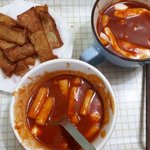 집에서 <b>야매</b>로 신전떡볶이 만들엇는데 대성공함