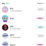 [드루와] 아이돌 <b>브이</b>앱 팔로워수 근황