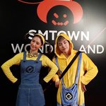 [EXO] 시우민이랑 <b>유리</b> 할로윈 분장 미니언즈