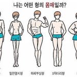 사람의 시선을 이끄는 소년의 평균몸매형을 araboji