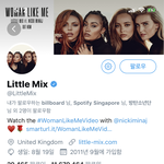 [방탄소년단] 영국 최정상 걸그룹 작은 <b>믹스</b>님들 맞팔
