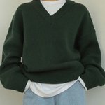 <b>오버핏</b> 니트