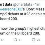 [EXO] 엑소 빌보드 200차트 23위 <b>진입</b>(오피셜)