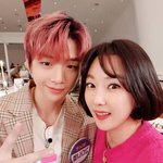 +기사) 김/지/혜님 인별 강다니엘이랑 투샷 <b>셀카</b> (+워너원 <b>단체셀카</b>)