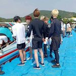 워너원 <b>따뜻</b>한데 가서 좋겠다