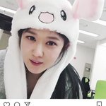 [댓글부탁해] 토끼 모자 <b>장착</b>한 장나라.gif