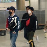 [시우민] 시우민 <b>입국</b>했는데 착장 넘 이쁘다 ㅋㅋㅋㅋ