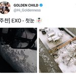 [EXO] 타돌도 <b>첫눈</b> 와서 애들 <b>첫눈</b> 듣나보네