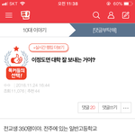 나 대학 <b>톡선</b> 간 글쓴이인데...