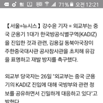 [댓글부탁해] 얘들아 중국 군용기 우리나라 침범했다는데 이거 뭐야...