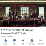 [EXO] 애들 <b>롯</b>뒈면세점 광고 1108만뷰 와