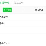 [EXO] 오 실검 <b>1</b>, <b>2</b>, 5위