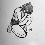 [댓글부탁해] 시험기간에 삘와서 5분 <b>크로키</b> 했는데
